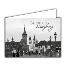 Grußkarte | Liebe Grüße aus Würzburg VI